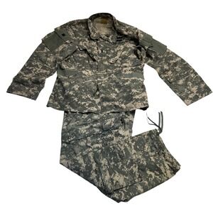 US Army Aircrew Combat Uniform Set ACU Digital Camo Medium Short